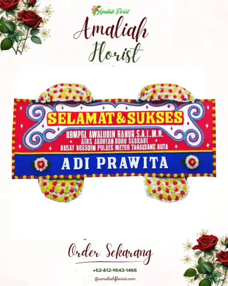Papan Bunga Ucapan Selamat Rumpin